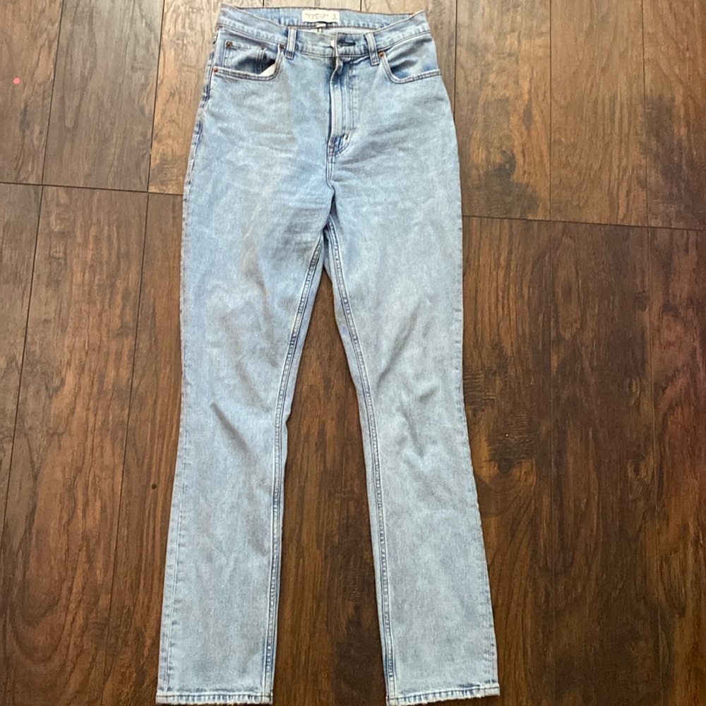 Abercrombie jeans light blue slim straight 27 regular